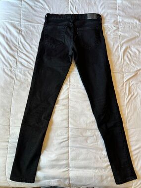 Women’s Black Levi’s 720 High Ride Super Skinny Jeans